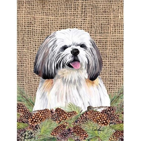 Shih Tzu Flag - Garden Size